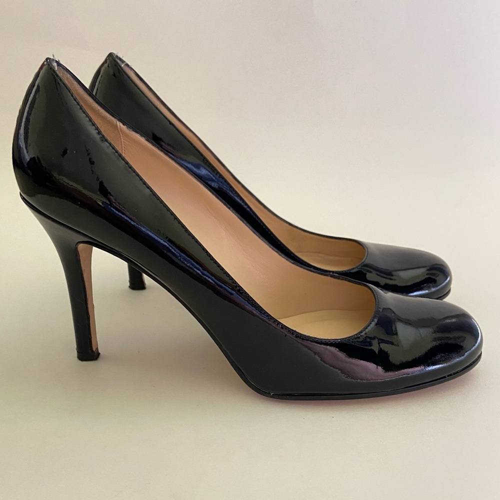 Kate Spade Black Patent Leather Pumps Size 8.5